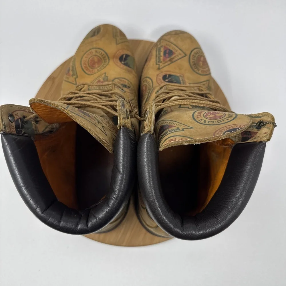 Timberland Expedition Limited Edition 1973 Wheat Nubuck Boots Mens US‎ Sz 11 1/2